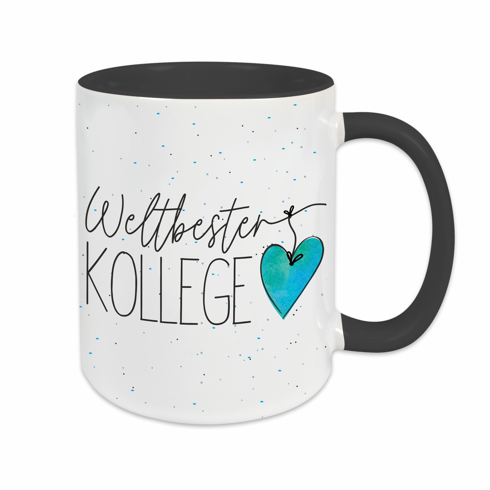 Tasse - Weltbester Kollege schwarz