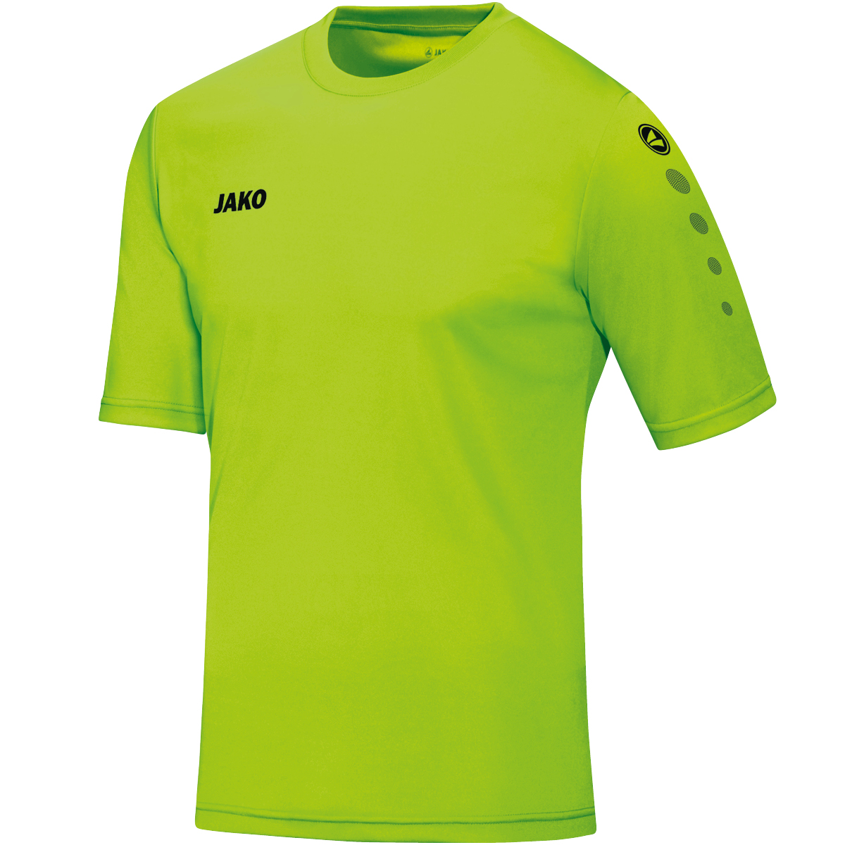 JAKO Trikot Team Kurzarm neongrün XXL