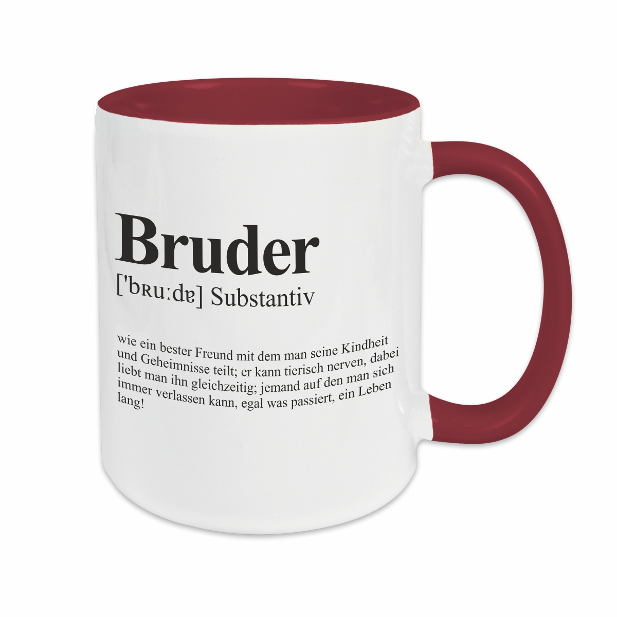 Tasse - Definition Bruder burgund