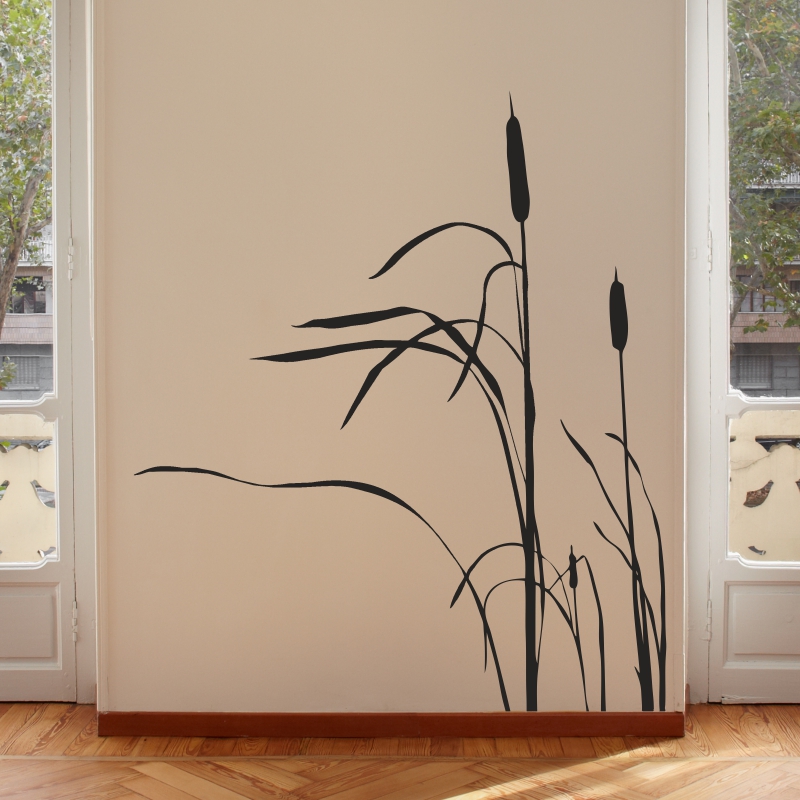 Wandtattoo - Schilf im Wind