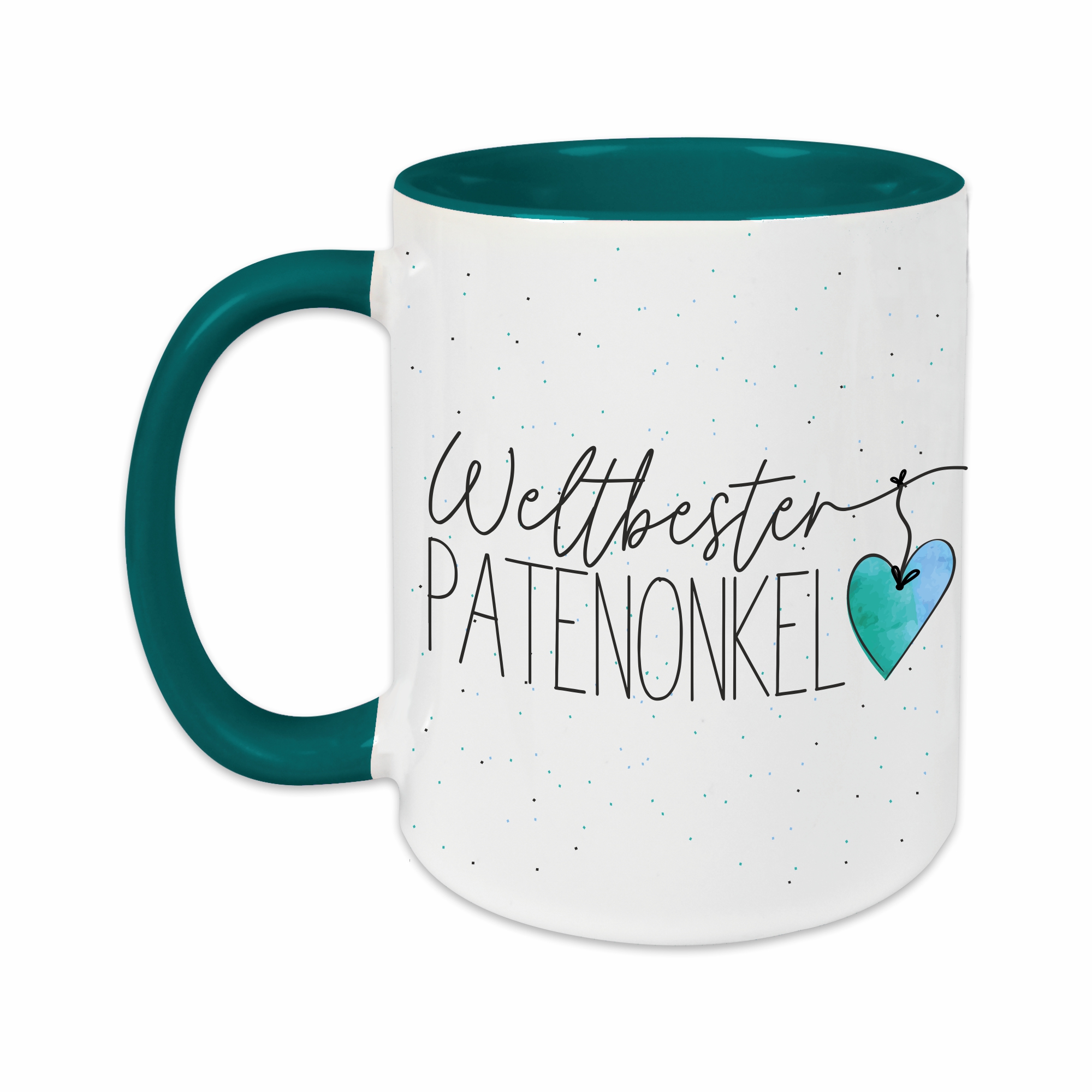 Tasse - Weltbester Patenonkel petrol