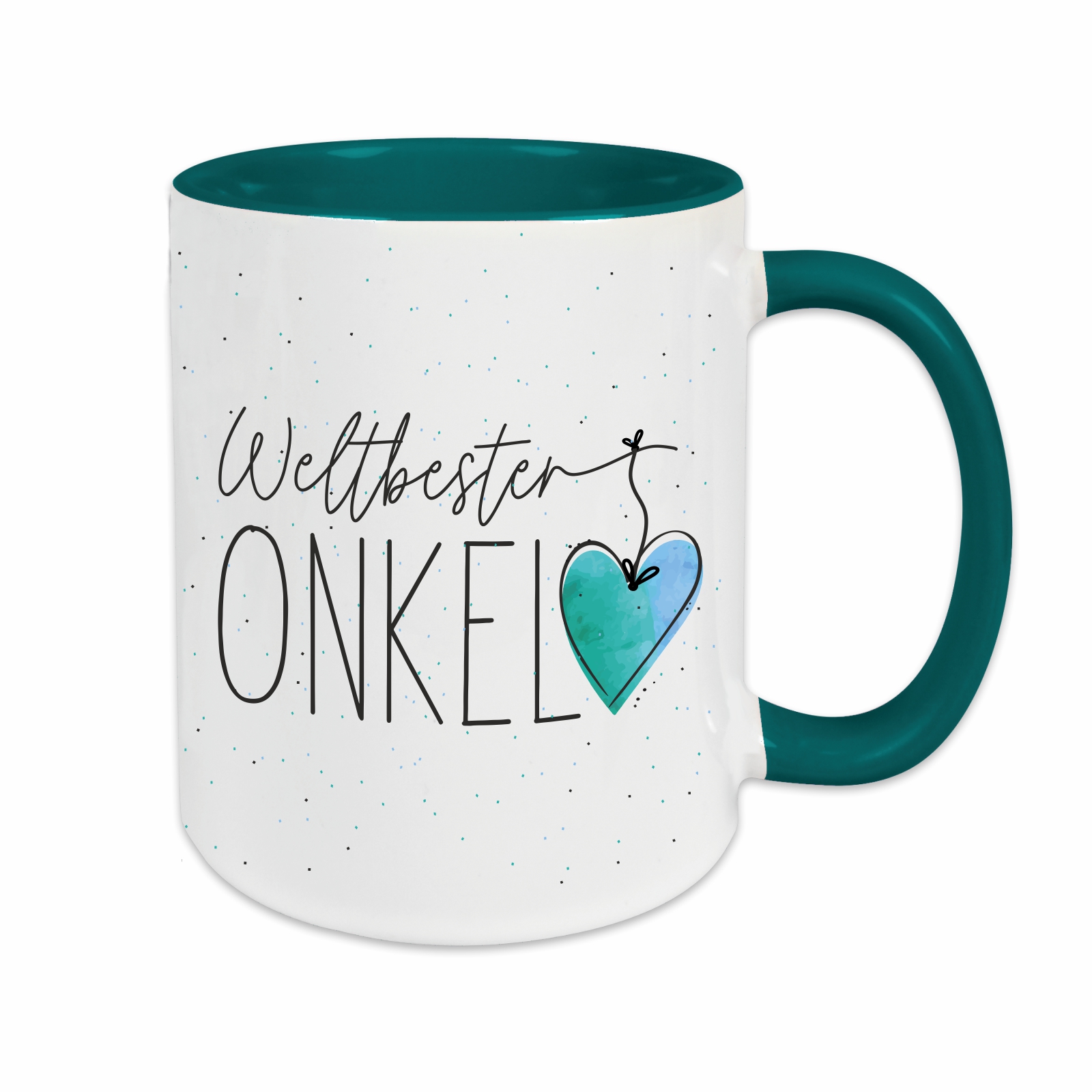 Tasse - Weltbester Onkel petrol
