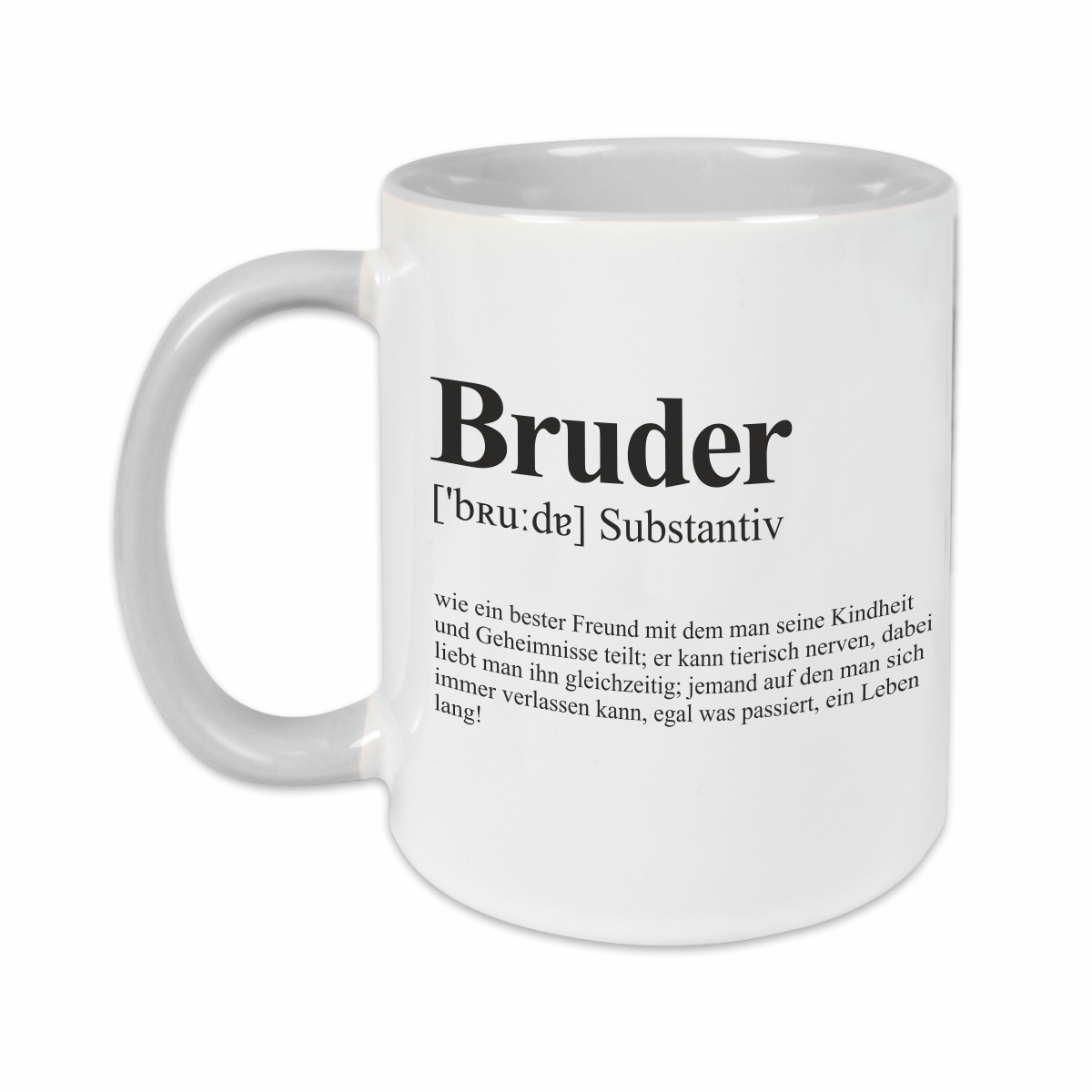 Tasse - Definition Bruder grau