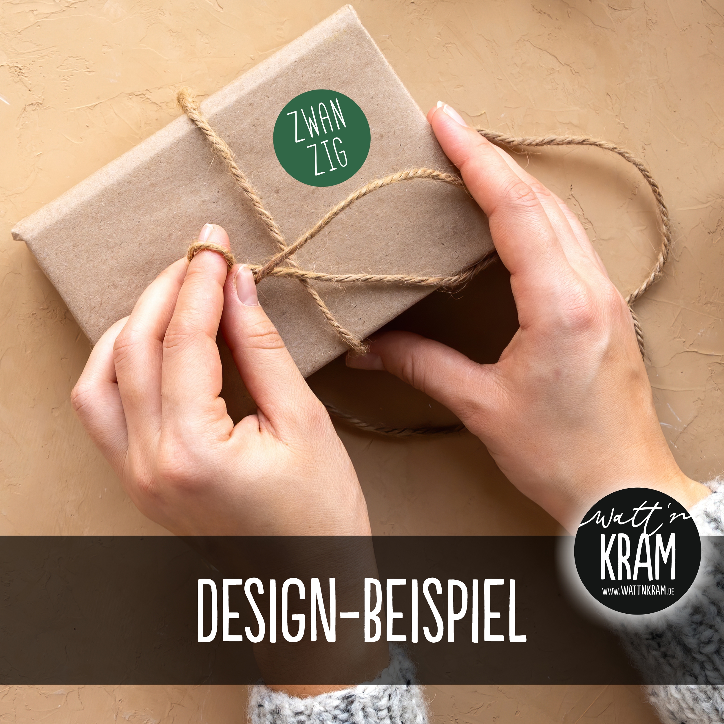 Adventskalender Zahlen Aufkleber - 24 Sticker mit 24 Tüten zum selbst Befüllen - dunkelgrün