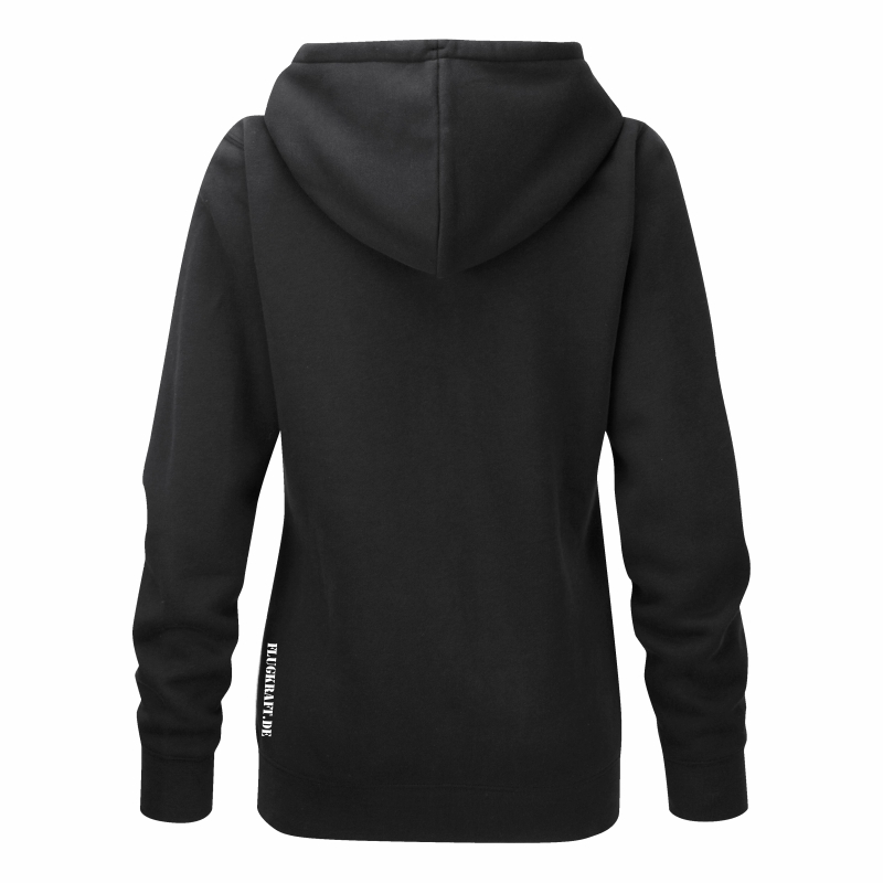 Damen Hoodie - Wir rocken schwarz XL