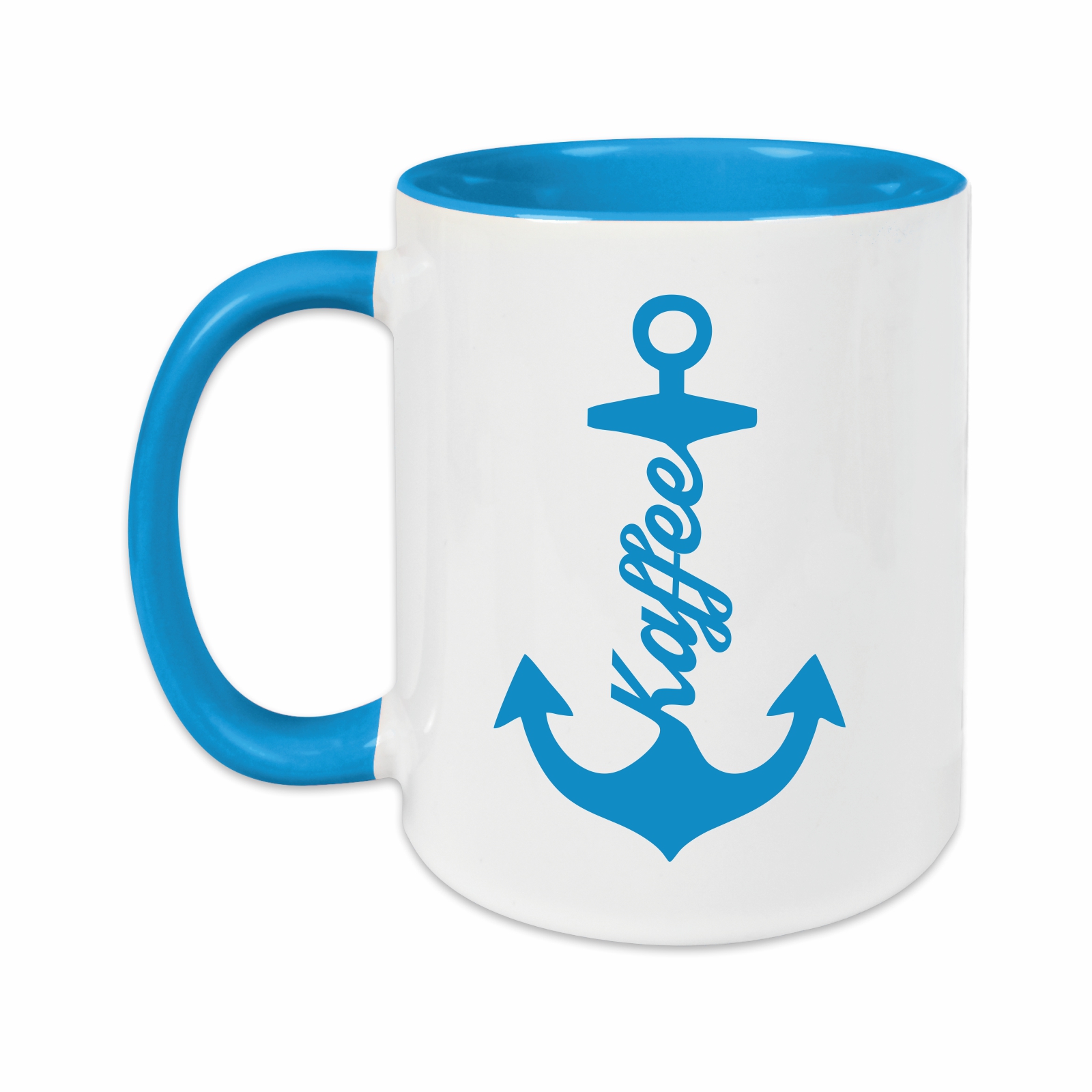 Tasse - Kaffee Anker hellblau