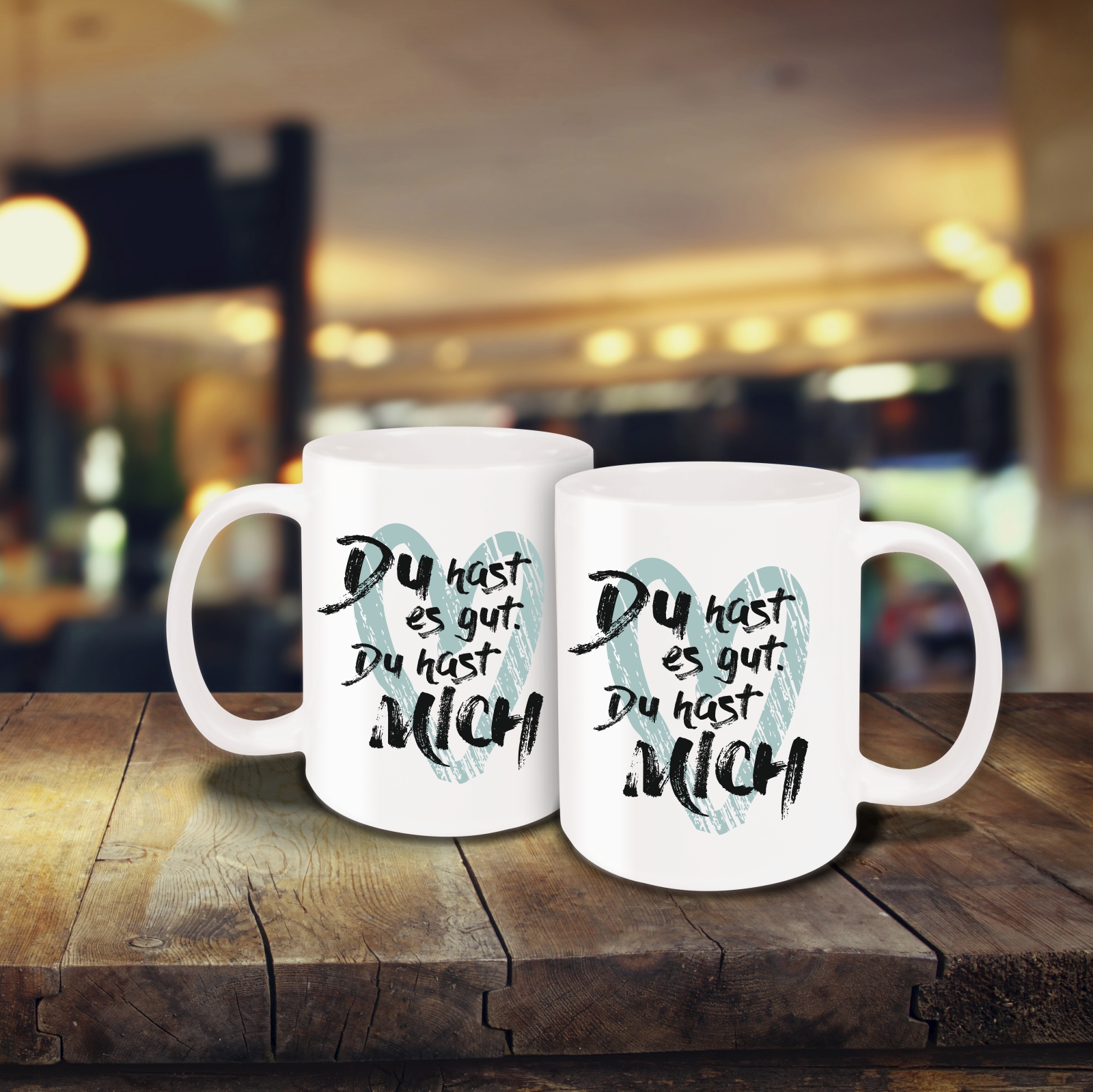 Tasse - Du hast es gut weiß