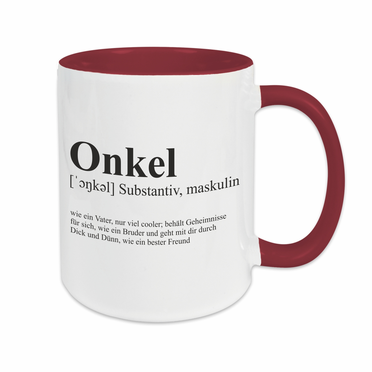 Tasse - Definition Onkel burgund