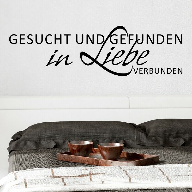 Wandtattoo - Gesucht und gefunden