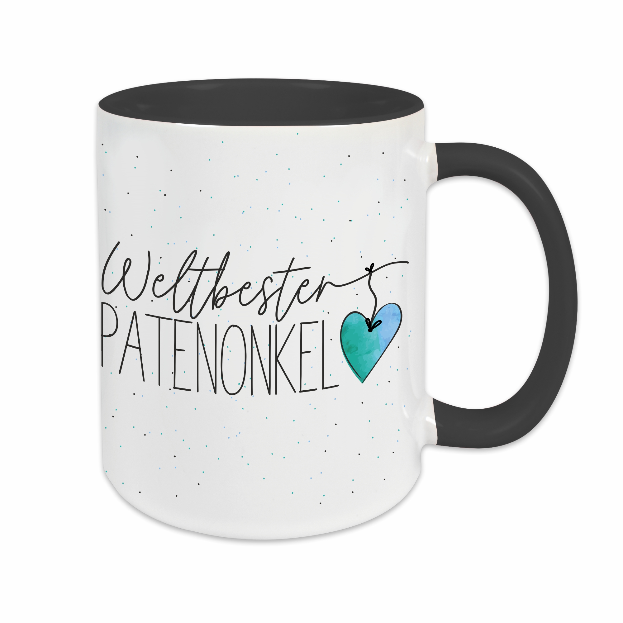 Tasse - Weltbester Patenonkel schwarz