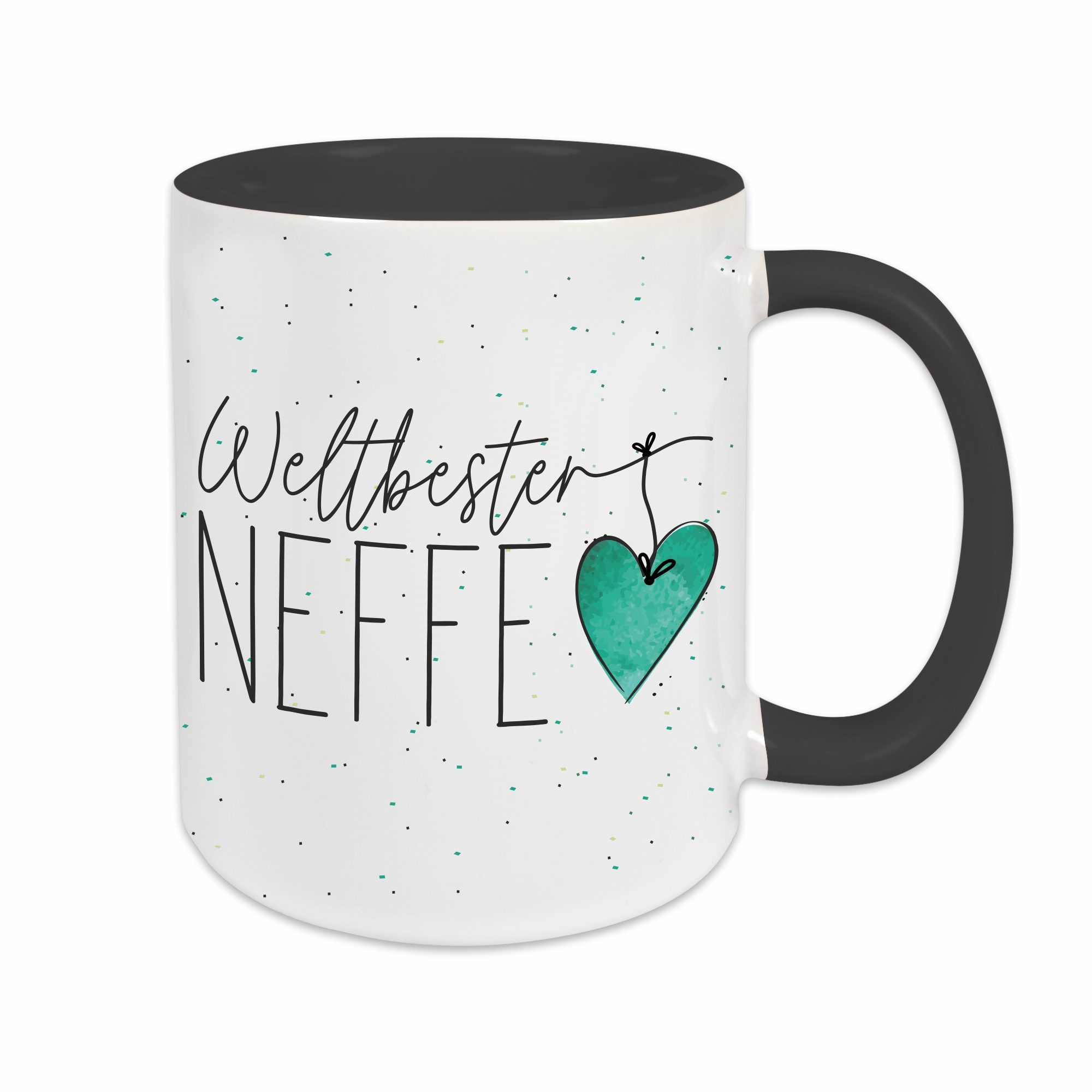 Tasse - Weltbester Neffe schwarz
