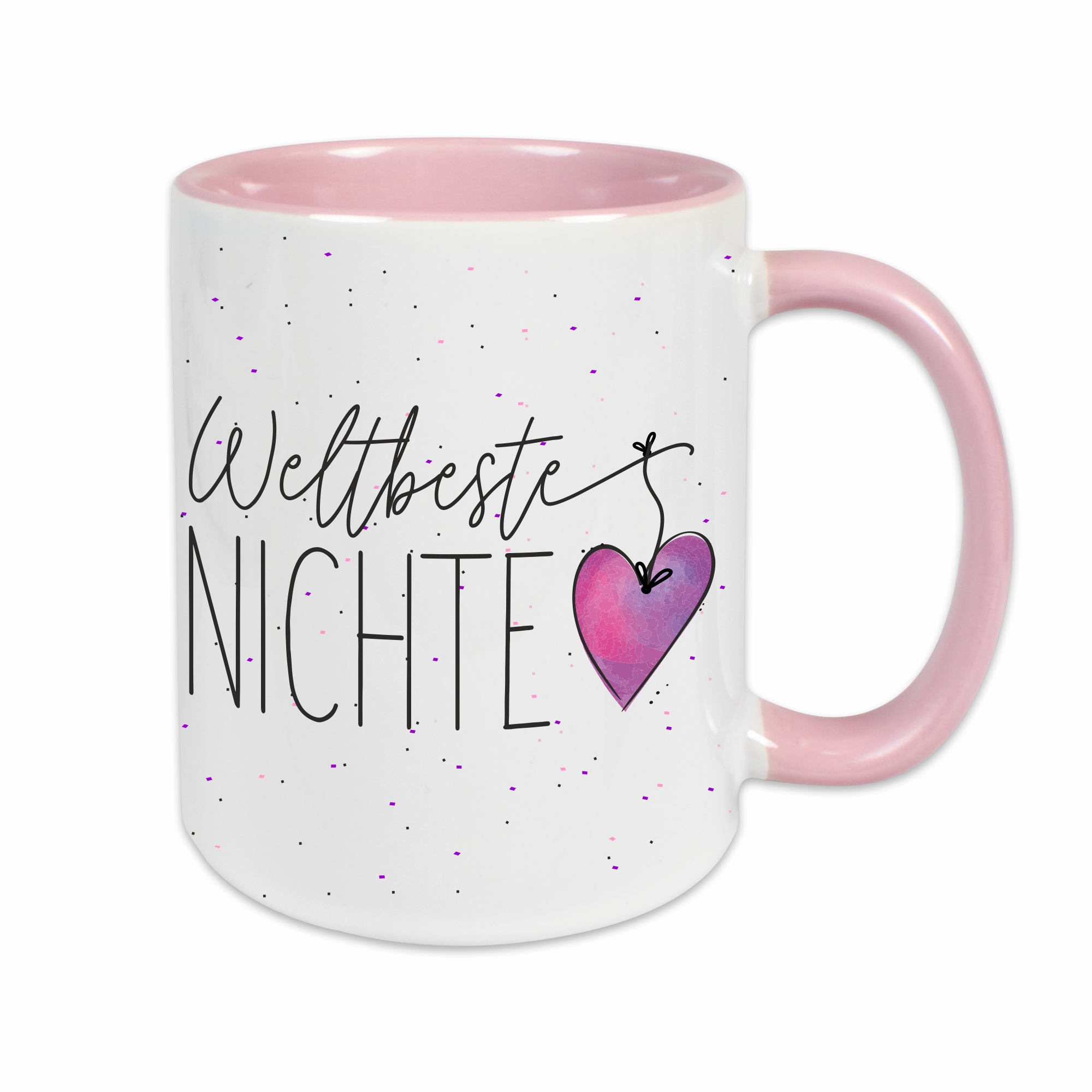 Tasse - Weltbeste Nichte rosa