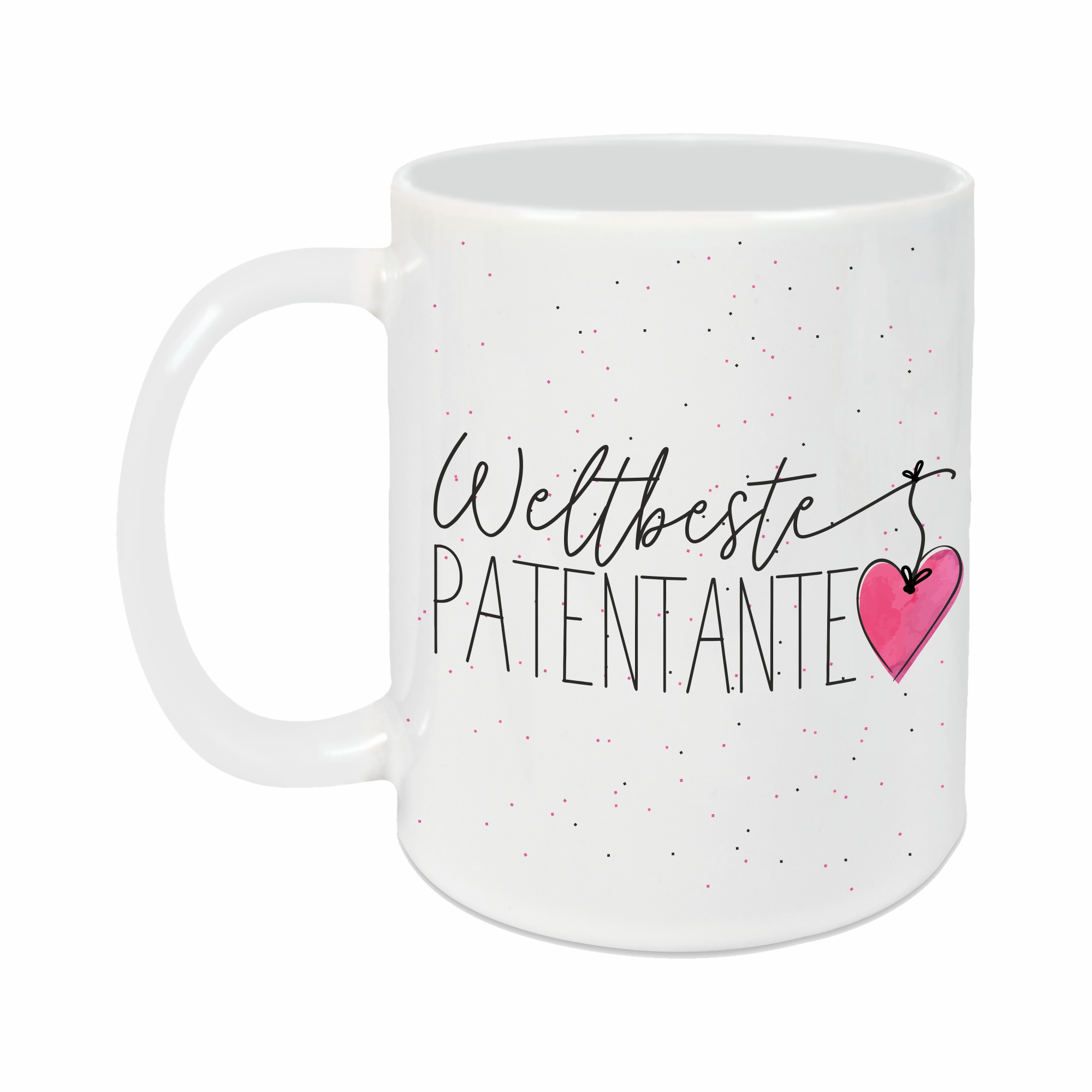 Tasse - Weltbeste Patentante weiss