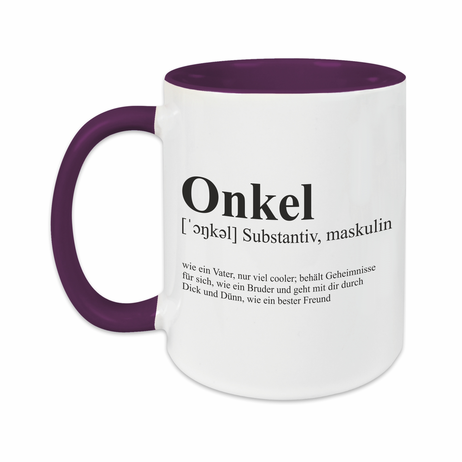 Tasse - Definition Onkel lila