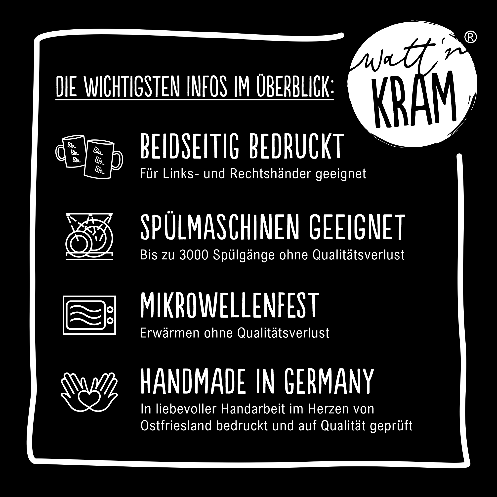 Tasse - Wahnsinn was ich nicht schaffe