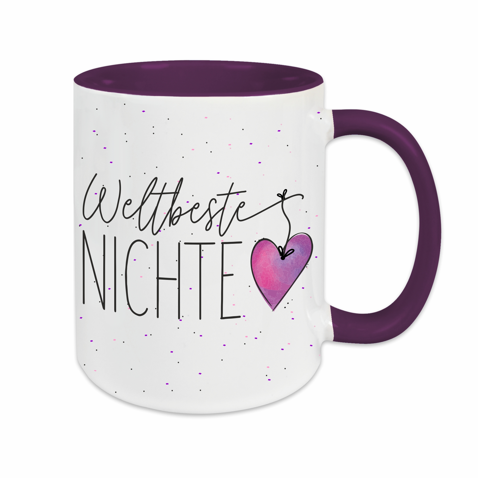 Tasse - Weltbeste Nichte lila
