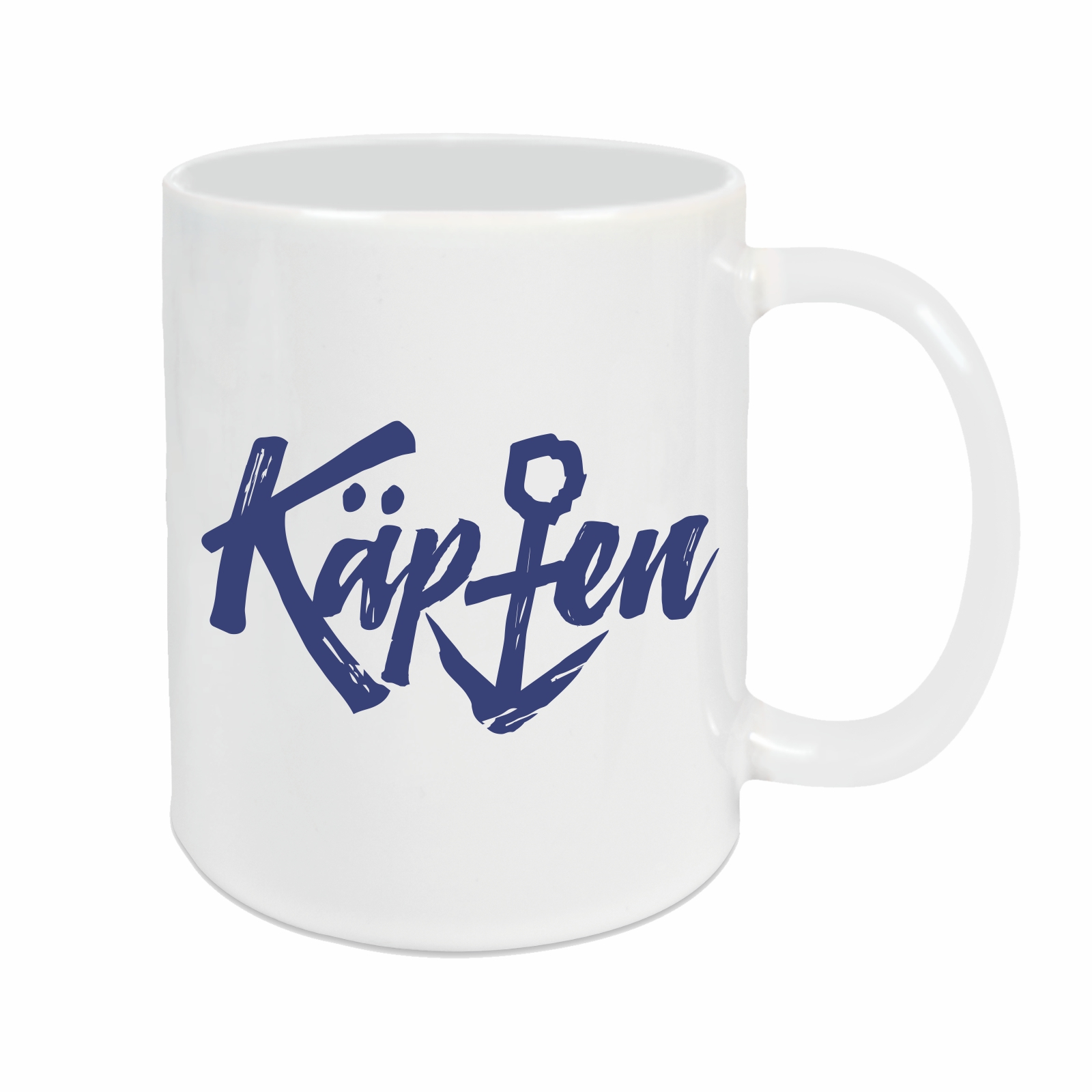Tasse - Käpten weiß