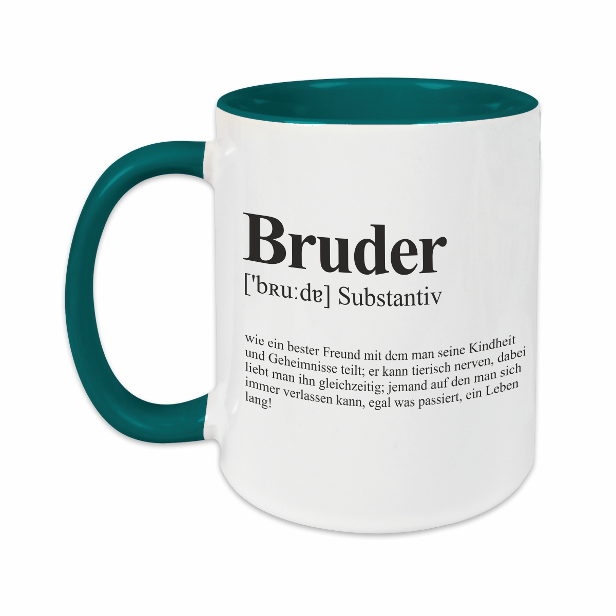 Tasse - Definition Bruder petrol