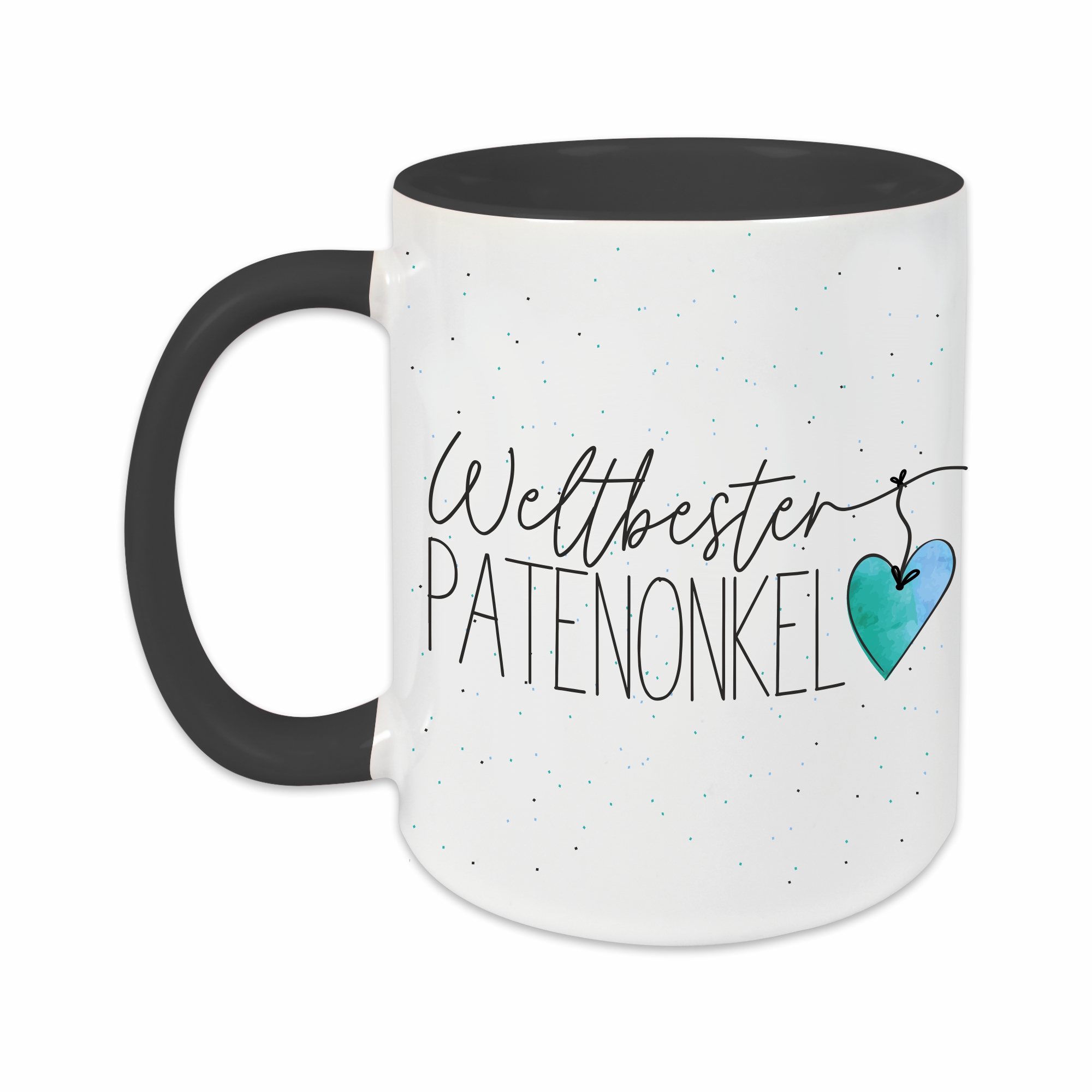 Tasse - Weltbester Patenonkel schwarz