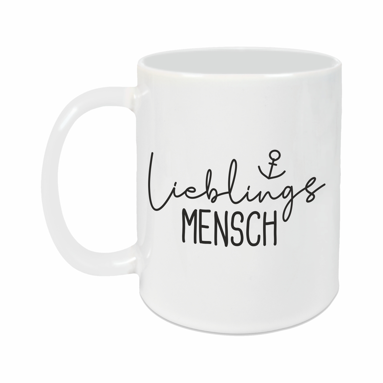 Tasse - Lieblingsmensch weiss