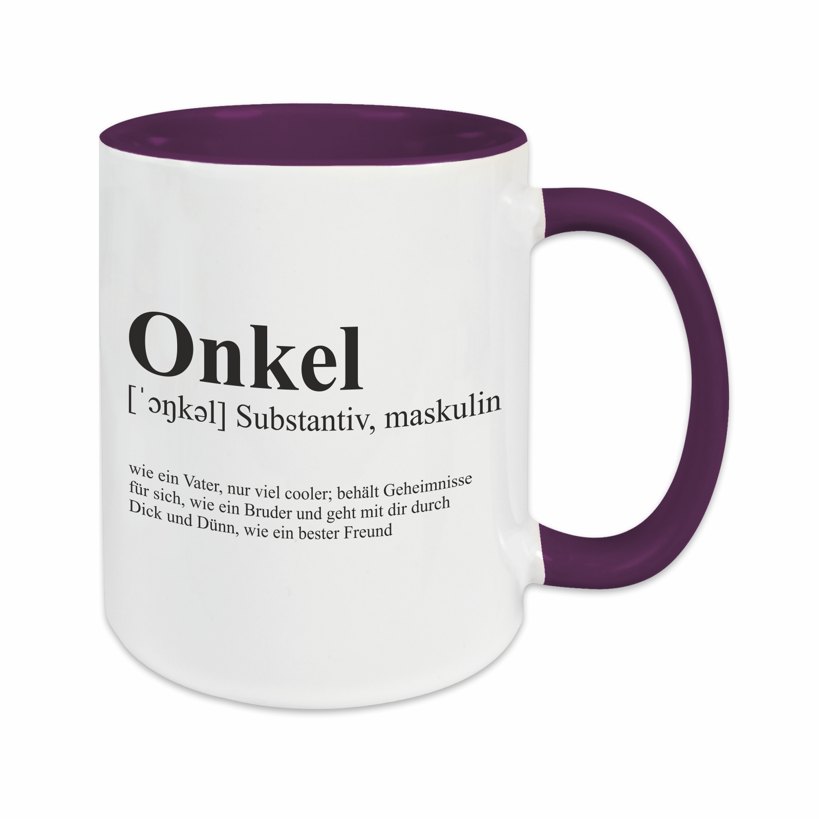Tasse - Definition Onkel lila