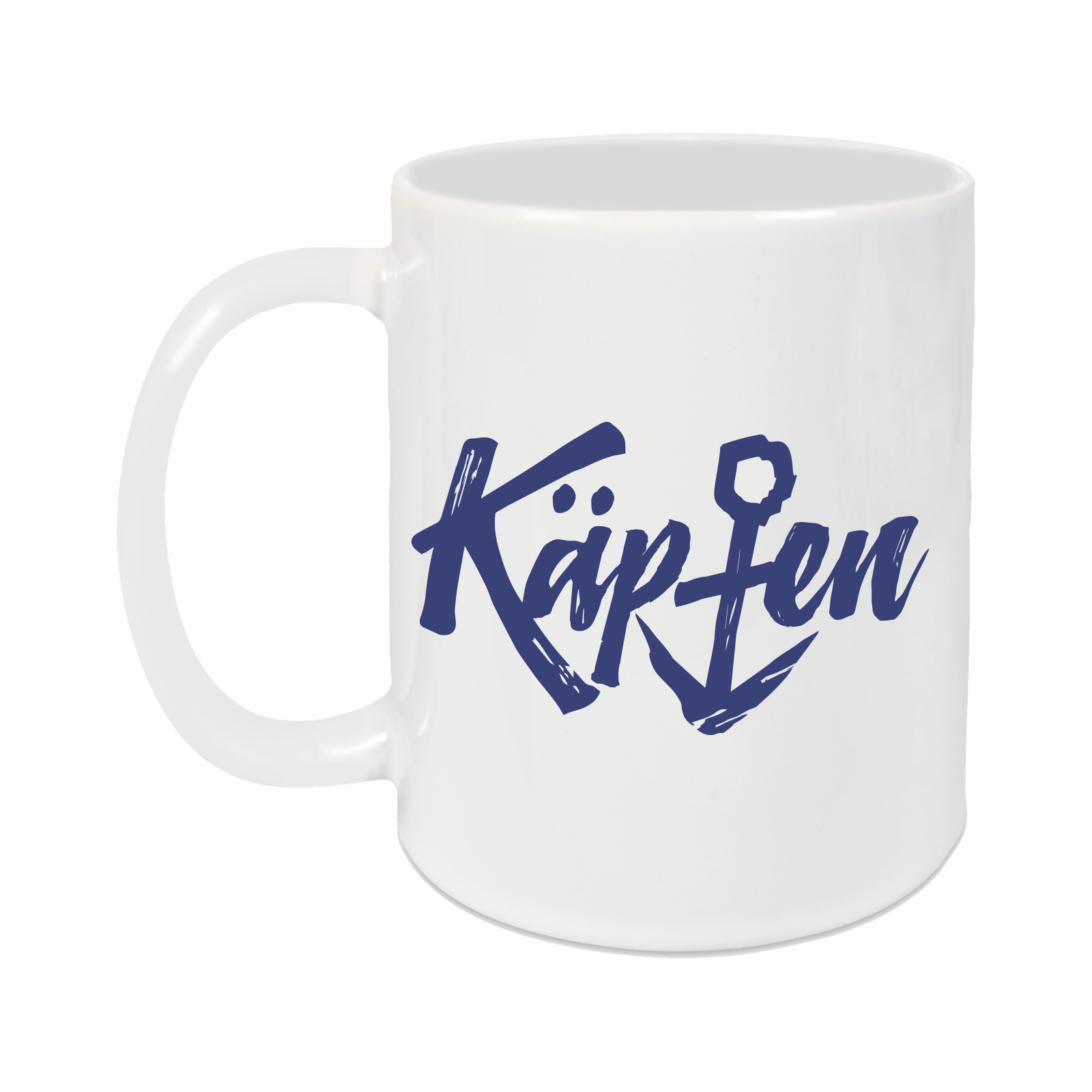 Tasse - Käpten weiß