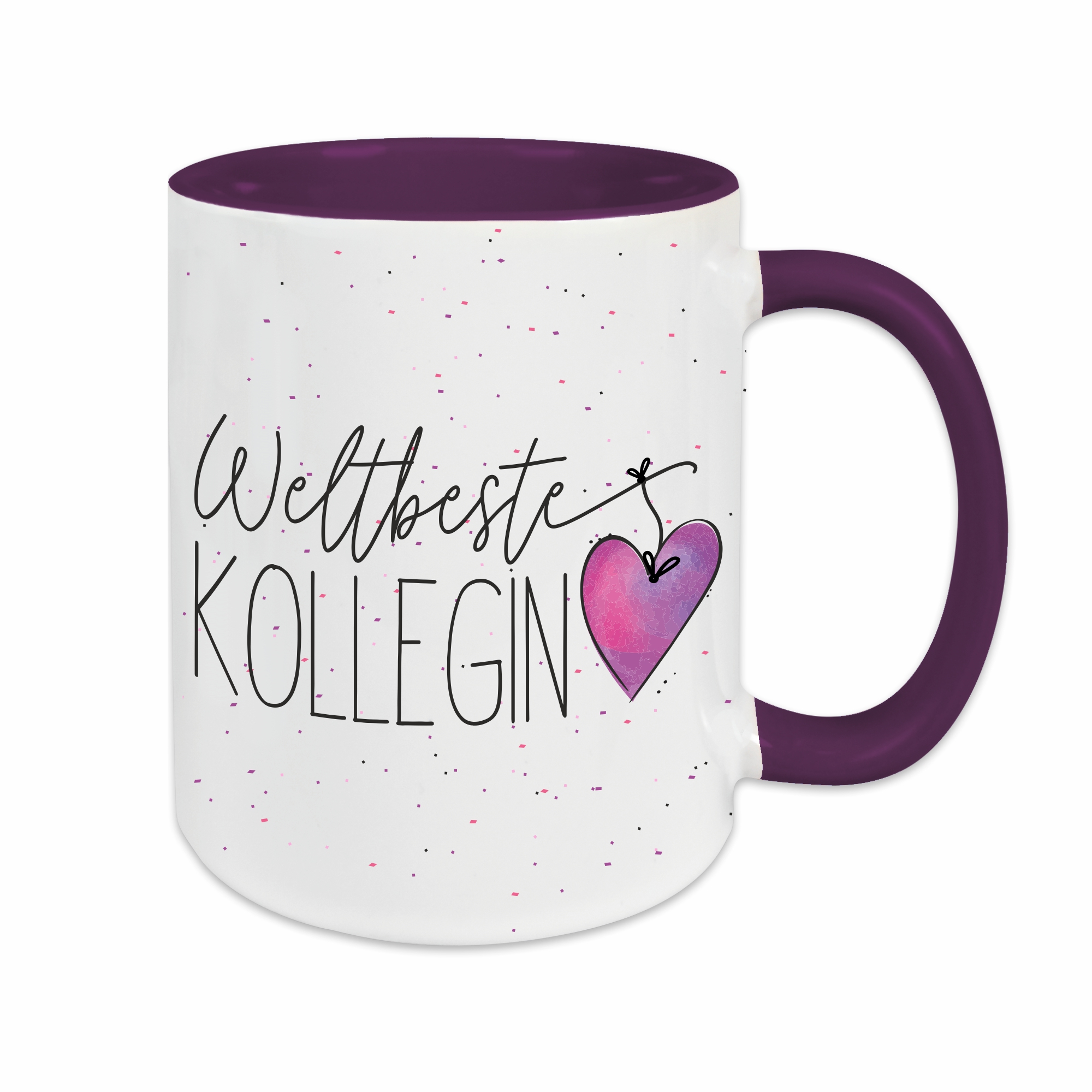 Tasse - Weltbeste Kollegin lila