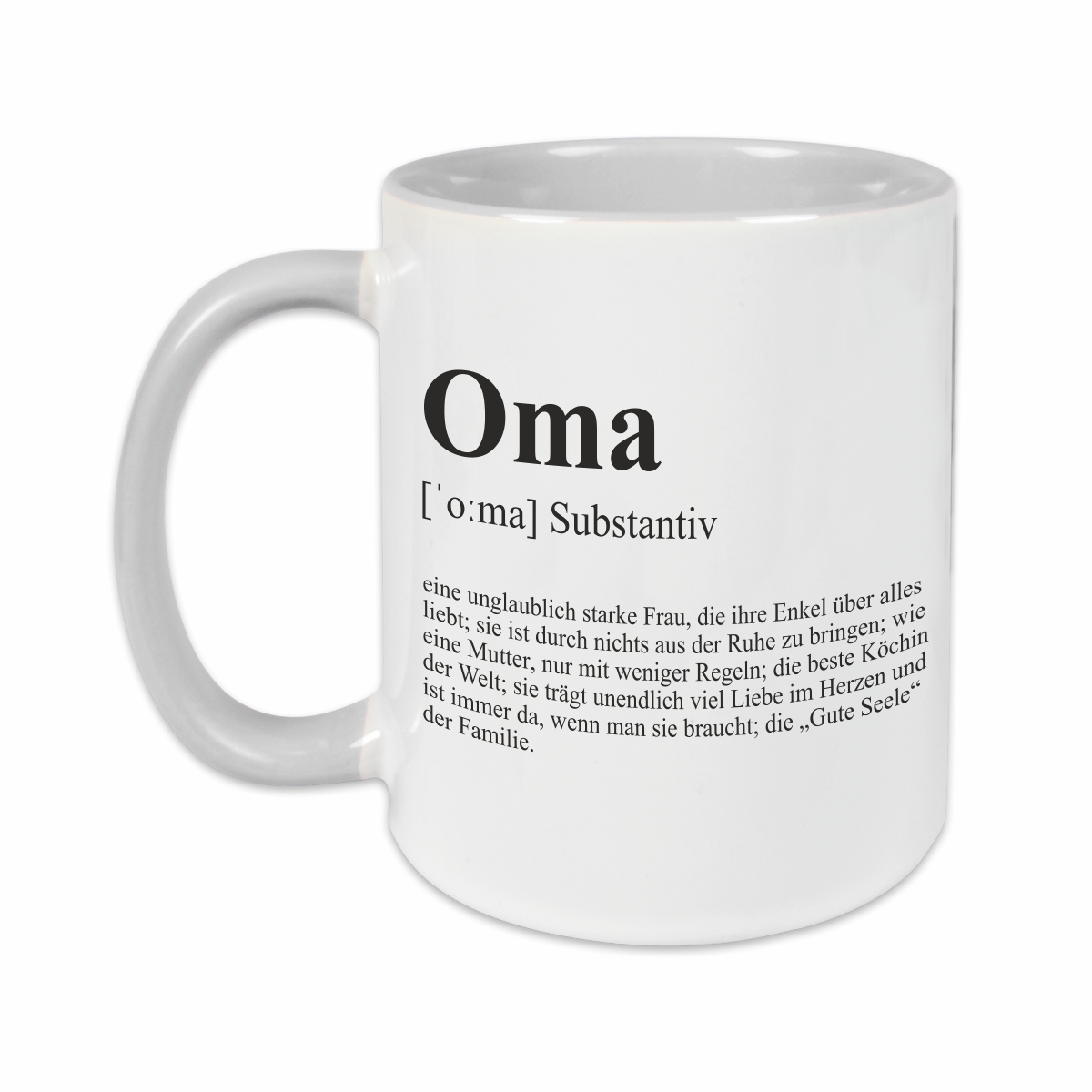 Tasse - Definition Oma grau