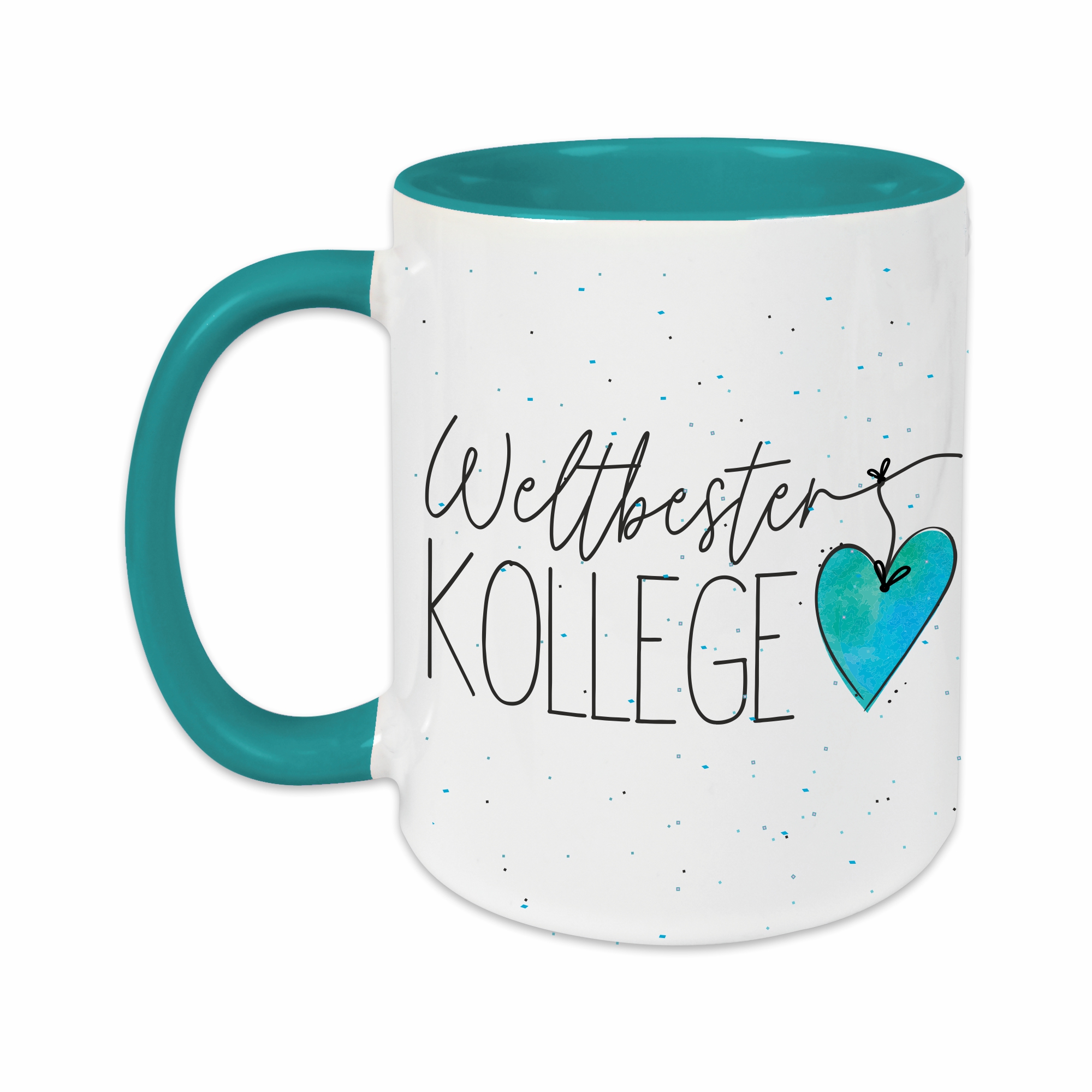 Tasse - Weltbester Kollege türkis