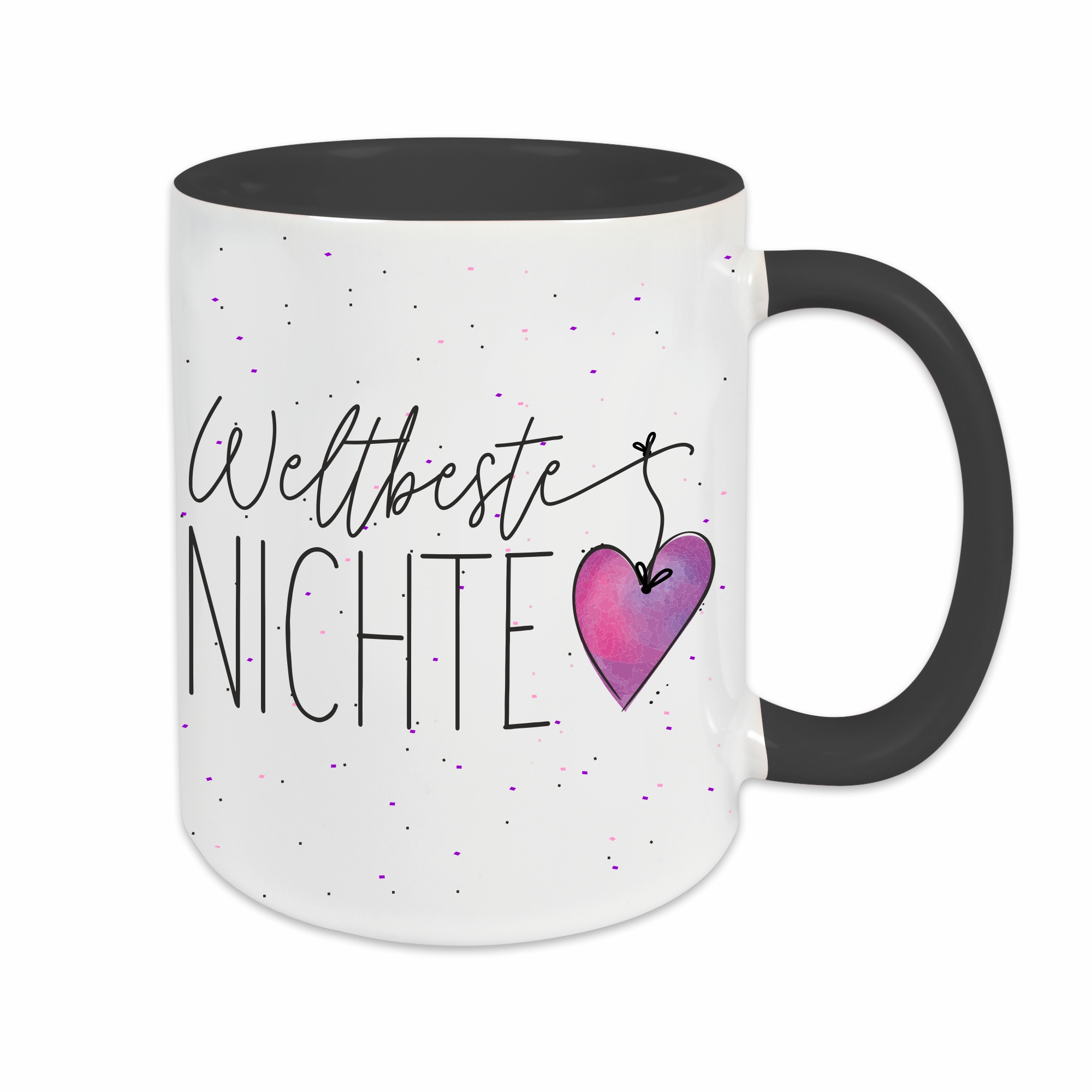 Tasse - Weltbeste Nichte schwarz